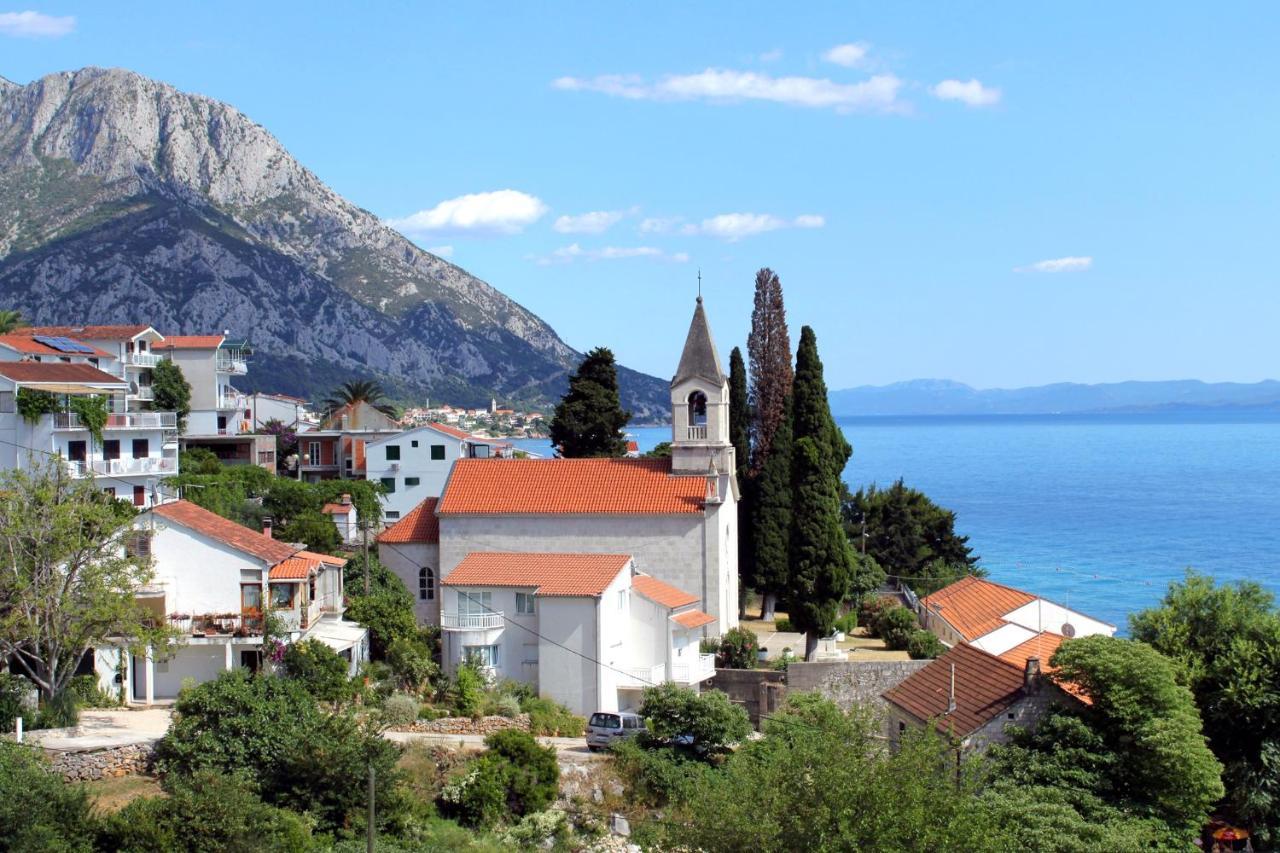 Apartments By The Sea Brist, Makarska - 505 Podaca Exterior foto