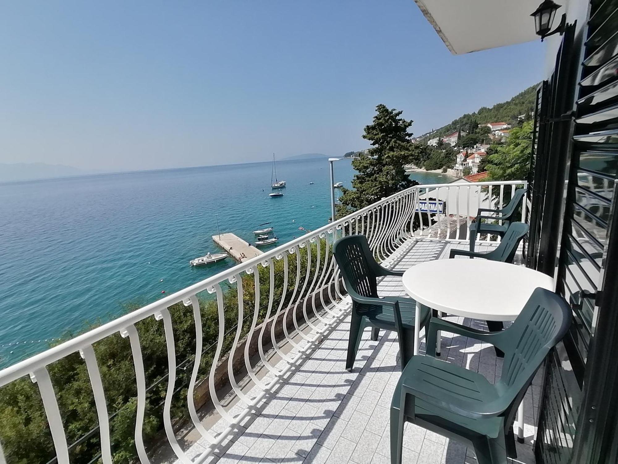 Apartments By The Sea Brist, Makarska - 505 Podaca Exterior foto